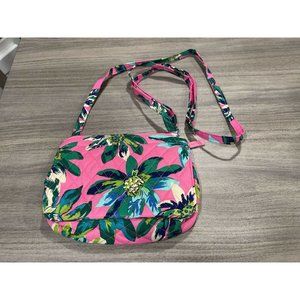 Vera Bradley Ditty Purse Bag Tropical Paradise Pink D1